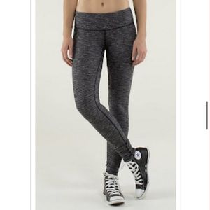Lululemon coco pique full length‎ lined legging